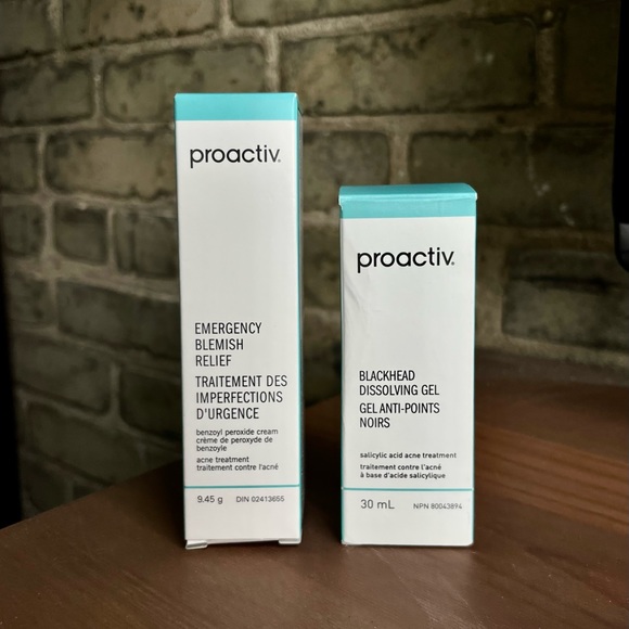 Proactiv Other - NWT - Proactive lot Blackhead dissolving gel & emergency blemish relief full siz